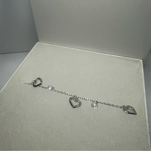 Diamond and heart bracelet - Picture 6 of 7